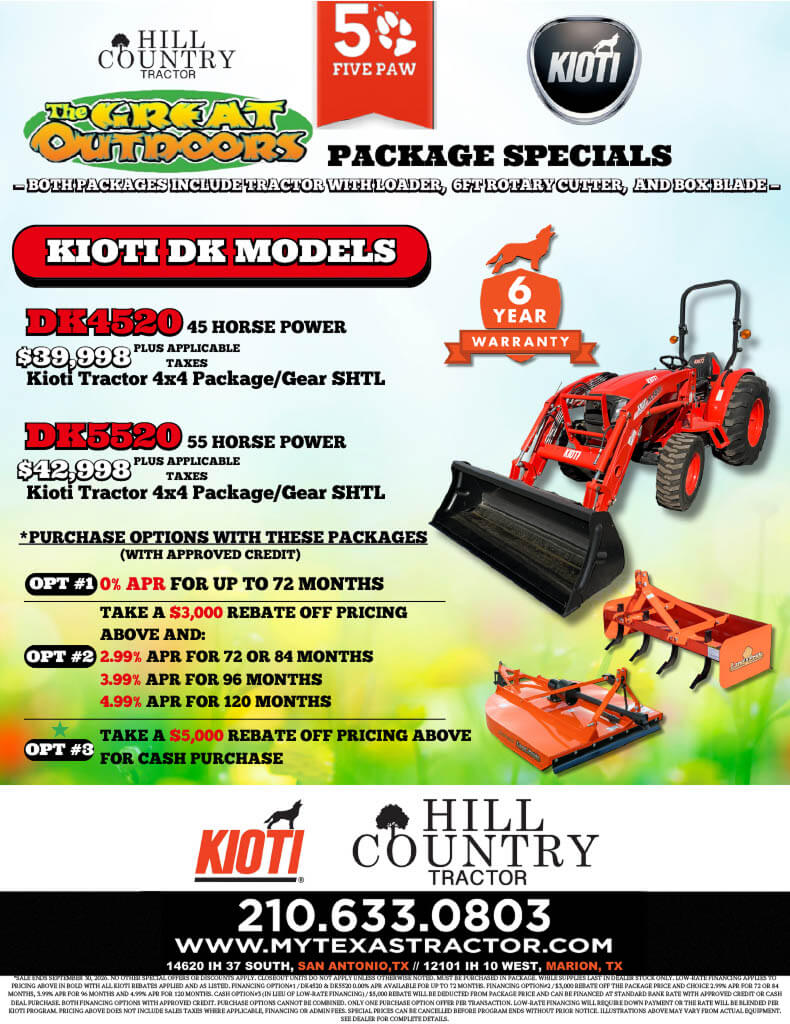 Great Outdoors DK 4520-DK5520